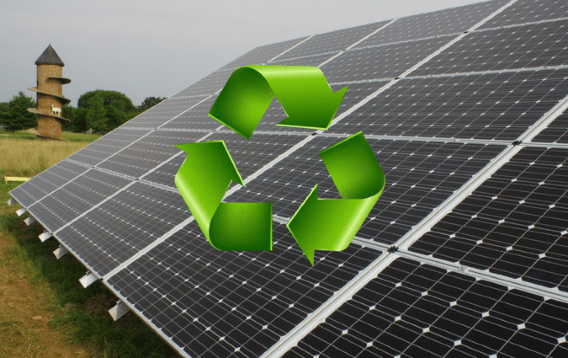 Solar panel recyling