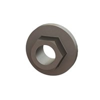 K2 Systems Hex Flange Serrated Nut, Stainless, 4000573