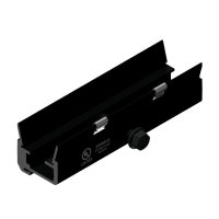 SnapNrack UR-40 Rail Splice Black, 242-01214