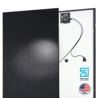 Q Cells 365W 120 Half-Cell 1000V BLK/BLK AC Solar Panel w/ Enphase IQ7PLUS, Q.PEAK DUO BLK-G10+/AC 365