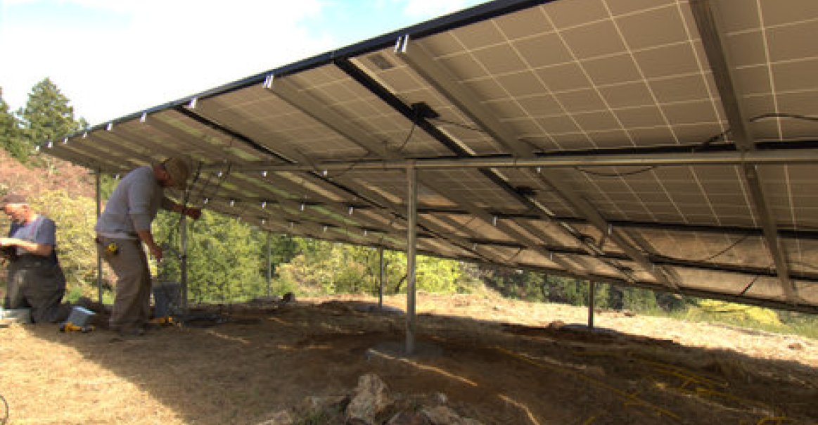 5.8 kW Off-Grid Solar Installation at Leonard Lake Reserve