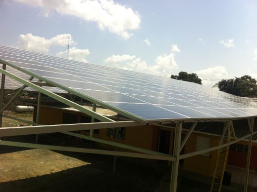 134 kW La Vega, Dominican Republic Ground Mount Solar Array