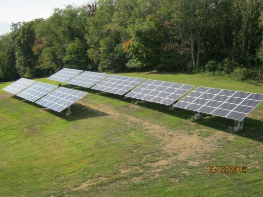 36 kW Oakdale Ground Mount Solar Installation