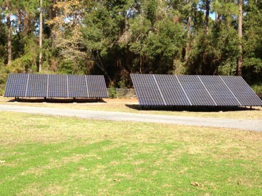 9.8 kW Ground Mount Solar Installation in Jacksonville, FL