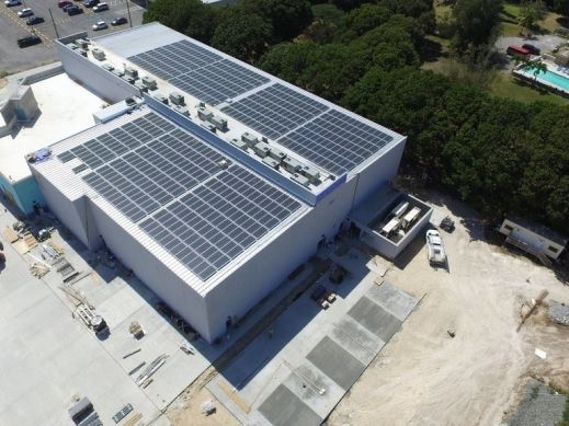 St Croix USVI Solar plus storage Cinema Project